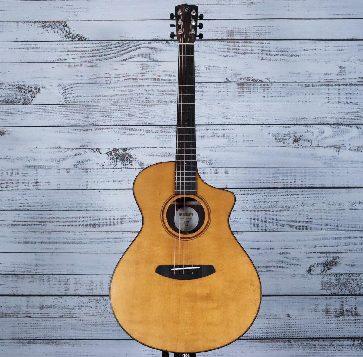 Breedlove RTC-SRce Roots Cutaway Concert Acoustic-Electric Guitar | Sitka Spruce & Indian Rosewood - Image 3