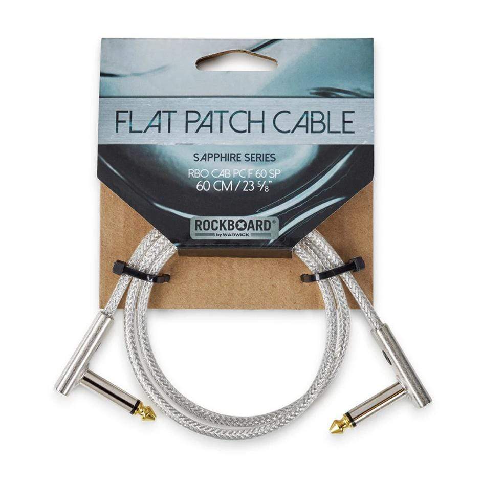RockBoard Flat Patch Cable | Sapphire | 60cm (23.62")