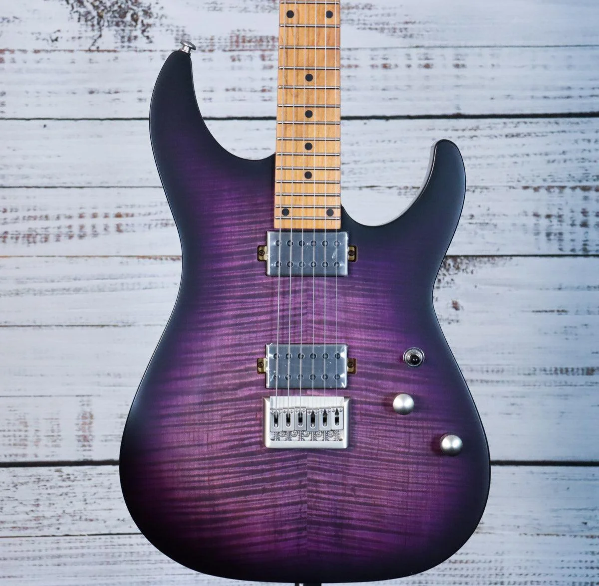 Schecter C-1 Standard Plus | Transparent Purple Burst
