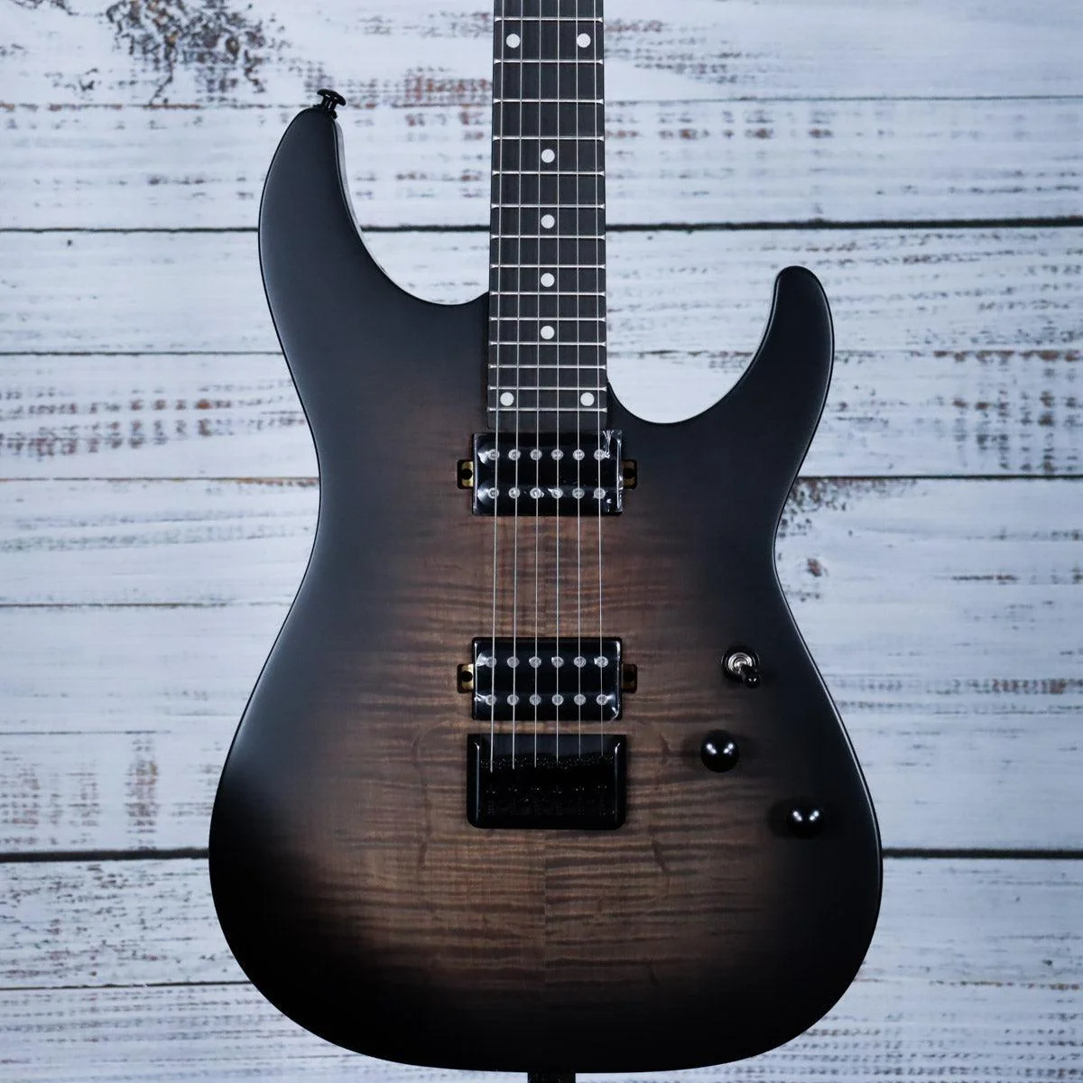 Schecter C-1 Standard Plus Electric Guitar | Ember Burst