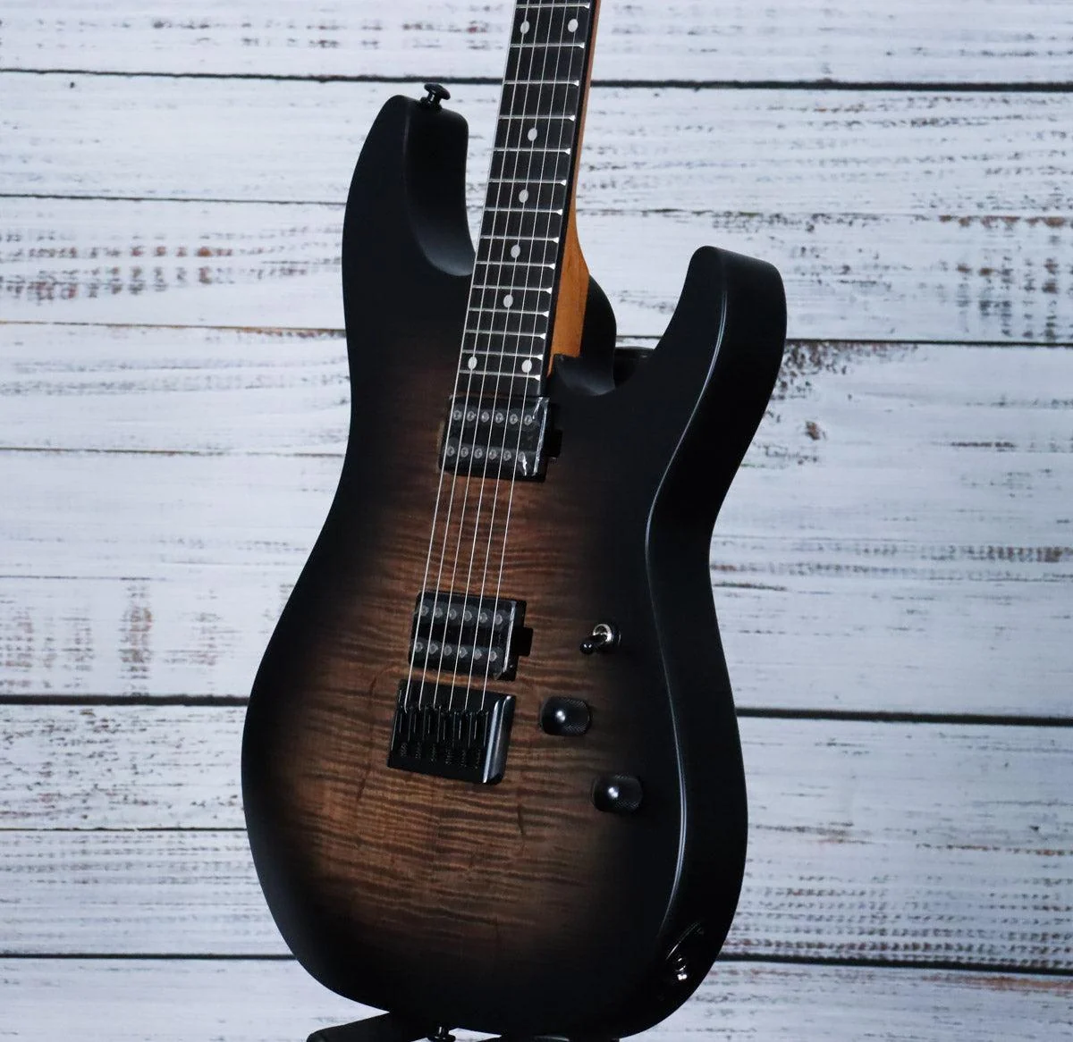 Schecter C-1 Standard Plus Electric Guitar | Ember Burst - Image 5