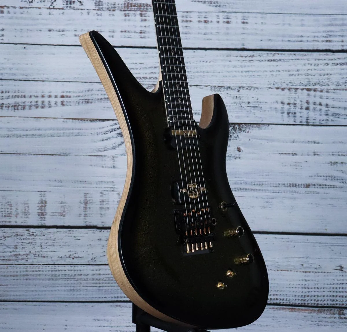 Schecter Avenger FR-S 50th Anniversary Electric Guitar w/Case | Gold Burst - Image 5