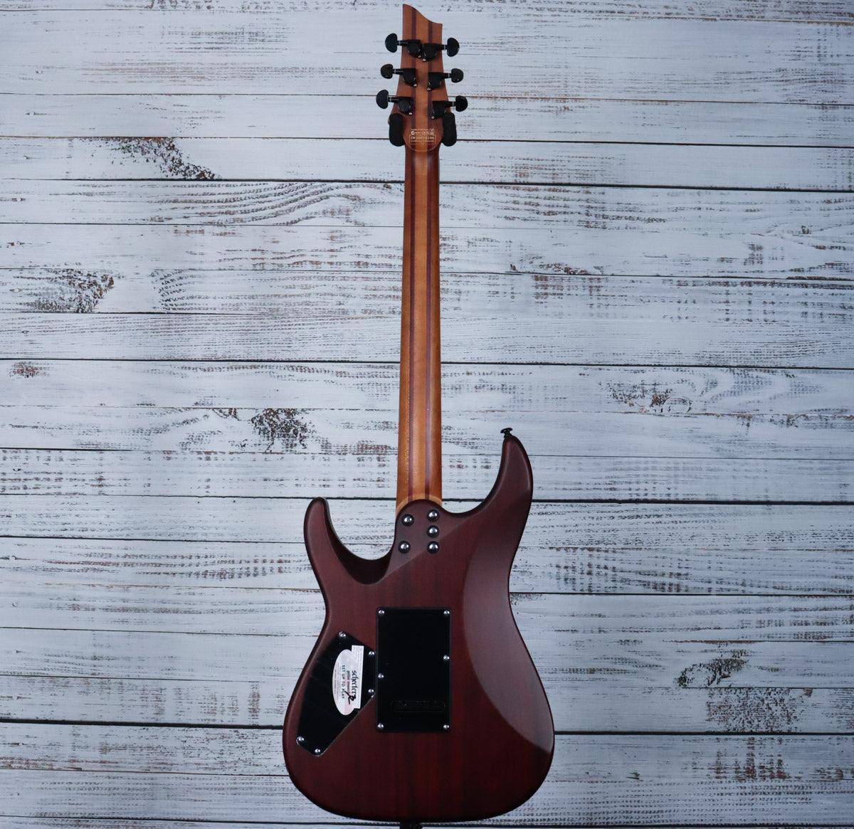 Schecter C-1 Exotic Ebony Guitar | Natural Satin (FREE SHIPPING) - Image 3