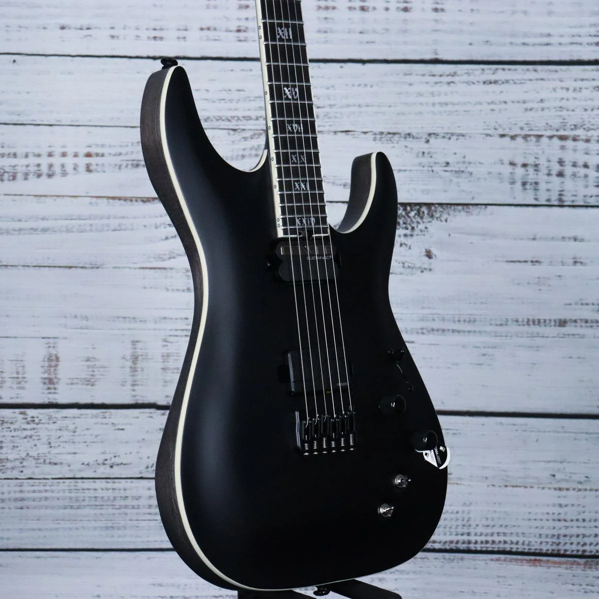 Schecter C-1 HT S SLS Evil Twin Electric Guitar | Satin Black - Image 3