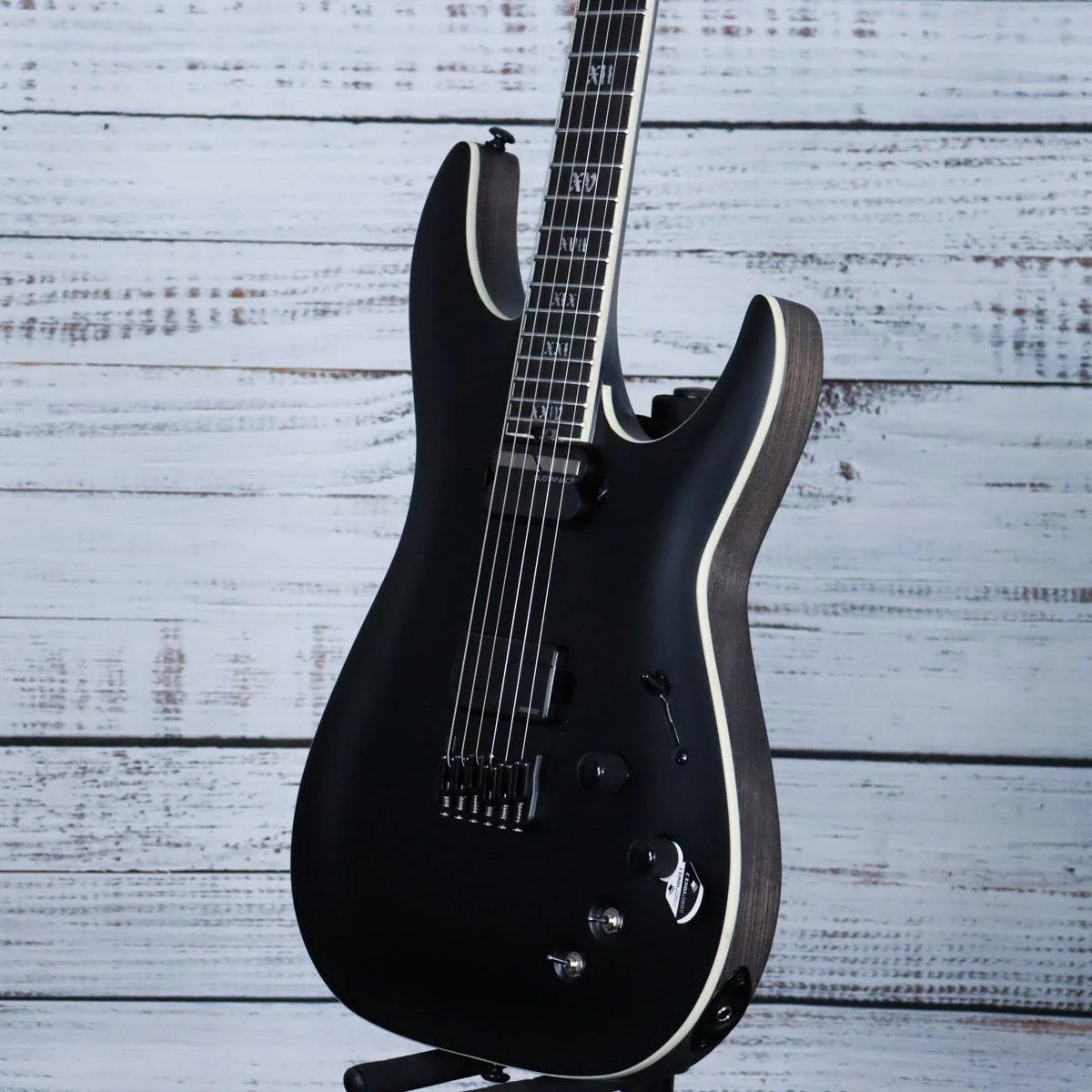 Schecter C-1 HT S SLS Evil Twin Electric Guitar | Satin Black - Image 4