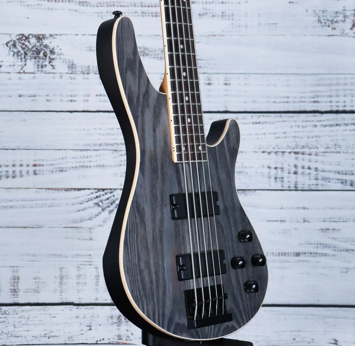 Schecter Standard Series C-5 Bass | Charcoal Satin - Image 4