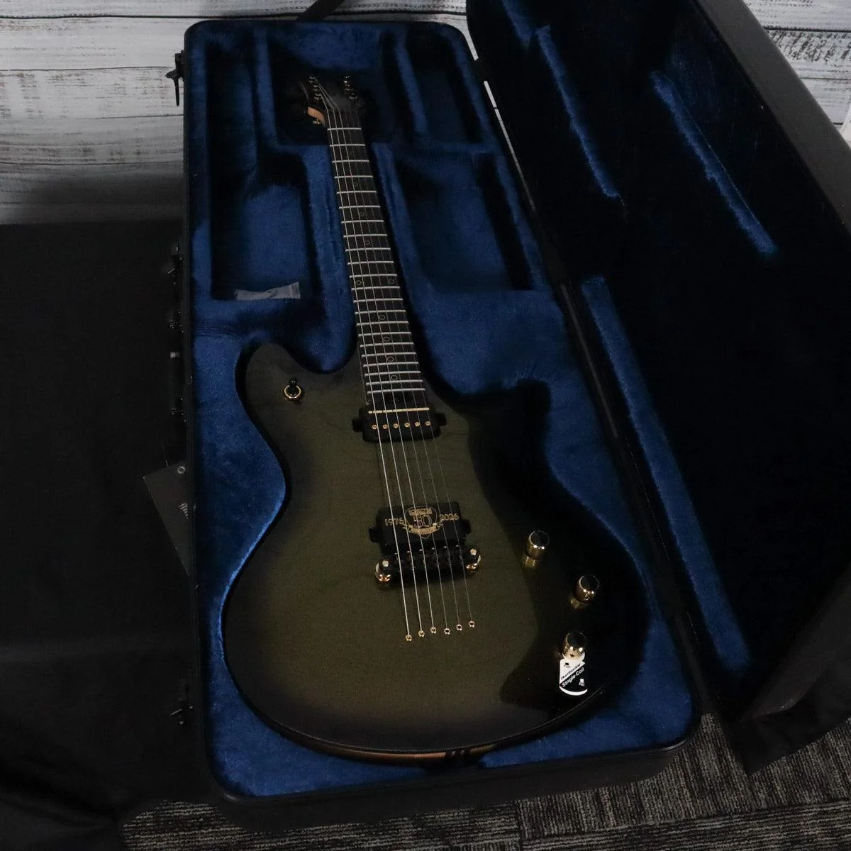Schecter 4136 Tempest 50th Anniversary Electric Guitar w/ Hardcase | Gold Burst - Image 5