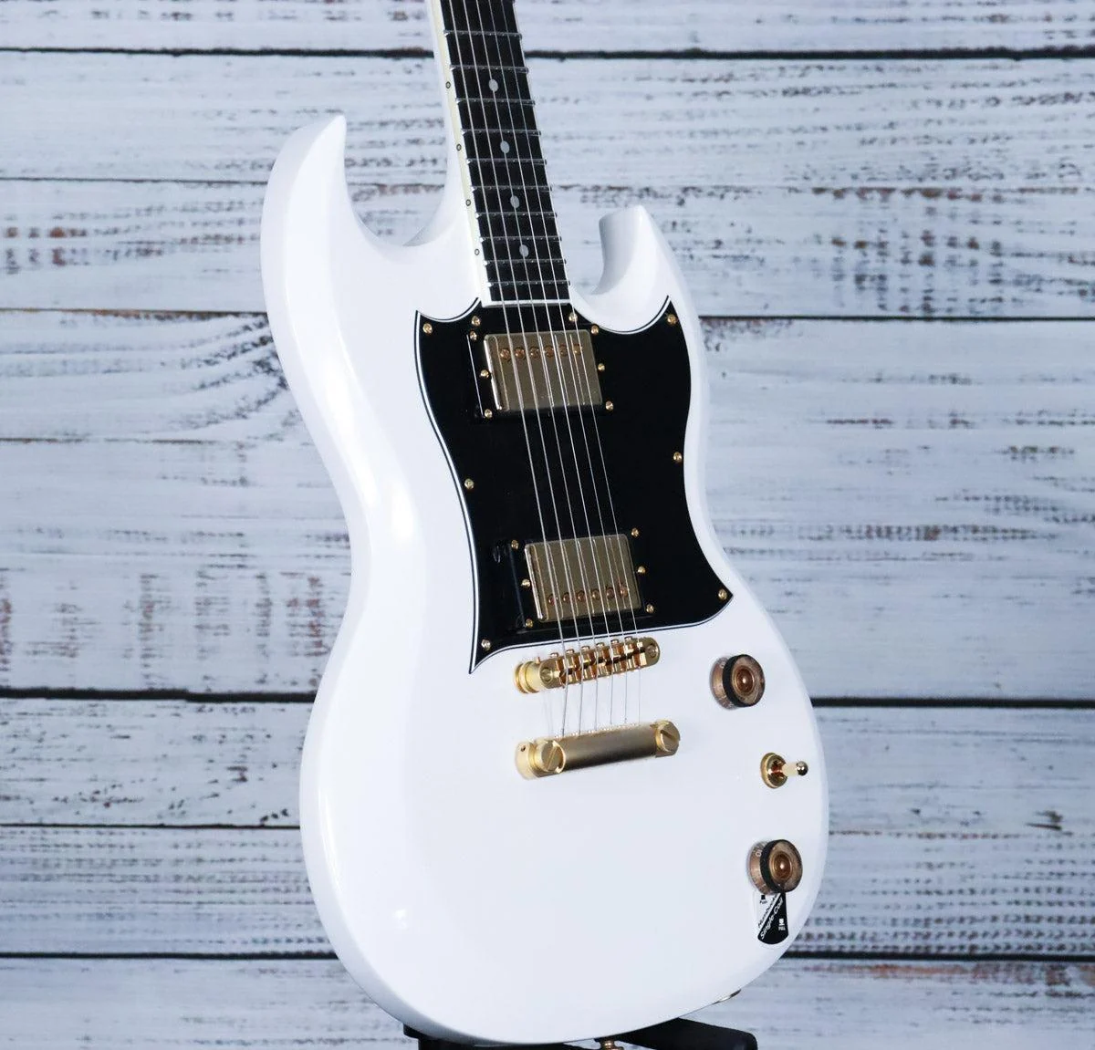 *DEMO* Schecter ZV-H6LLYW66D Signature Guitar | Gloss White - Image 3