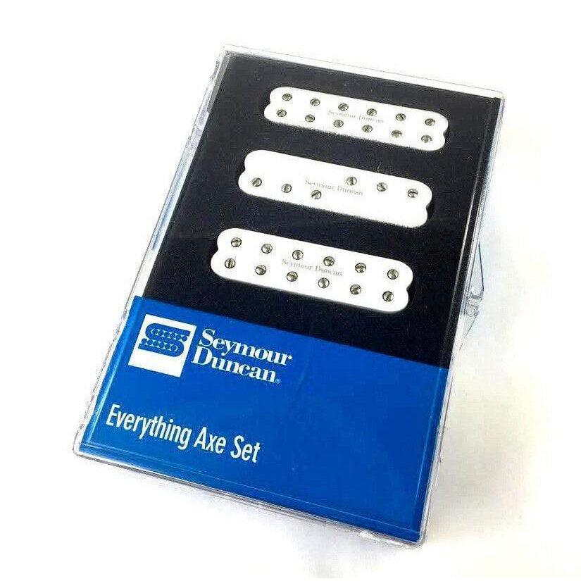 Seymour Duncan "Everything Axe Strat" Guitar Humbucker Set (Bridge/Middle/Neck) | White - Image 2