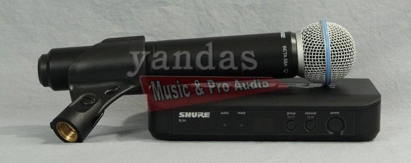 Shure BLX24/B58 Handheld Vocal Microphone Wireless System - Image 2