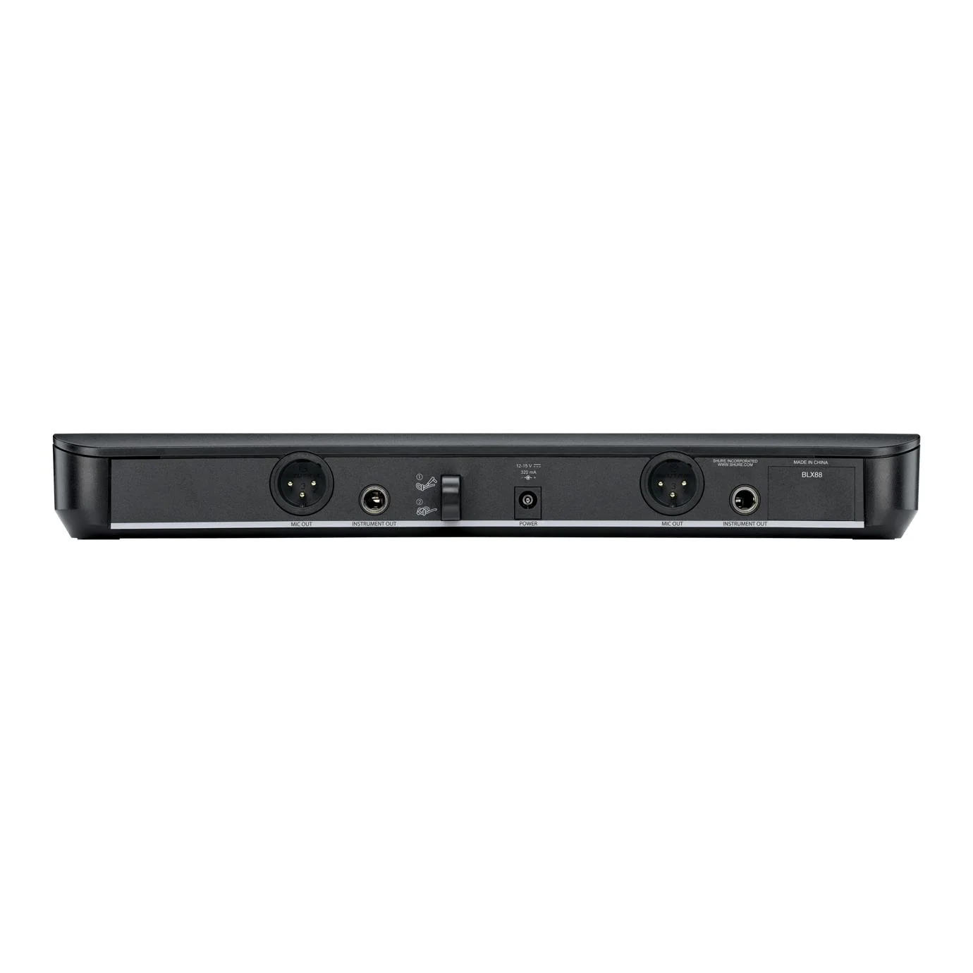 Shure BLX288/SM58 Wireless Dual Vocal System w/2 SM58 - Image 2