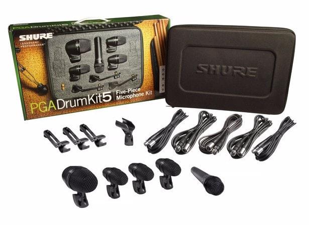 Shure PGA Drum Kit 5 | 5-Piece Drum Microphone Kit