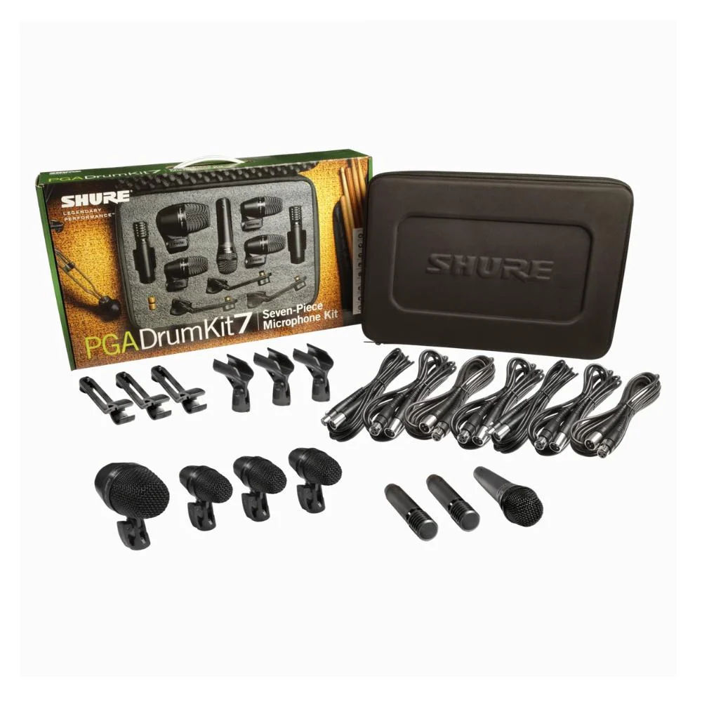 Shure PGA Drum Kit 7 | 7-Piece Drum Mic Kit