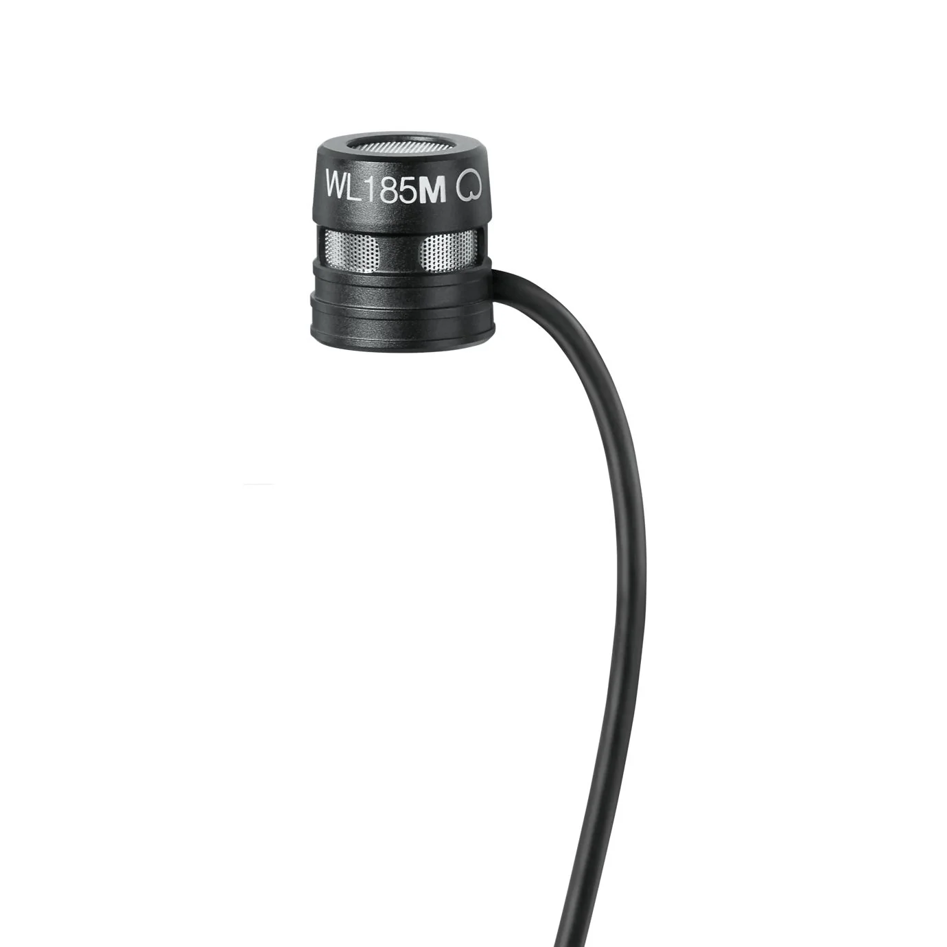 Shure WL185M Low Profile Cardioid Lavalier Mic | Black