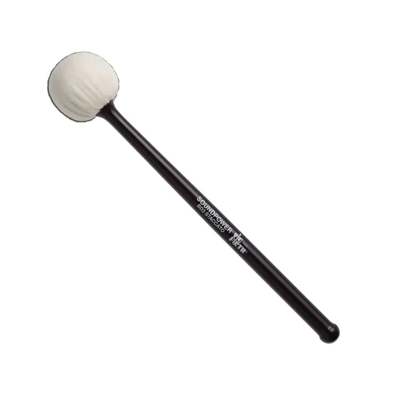 Vic Firth Soundpower Bass Drum Mallet | Staccato