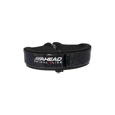 Ahead Spinal-G Drum Throne w/3 Legs | Black & Sparkle Sides - Image 2