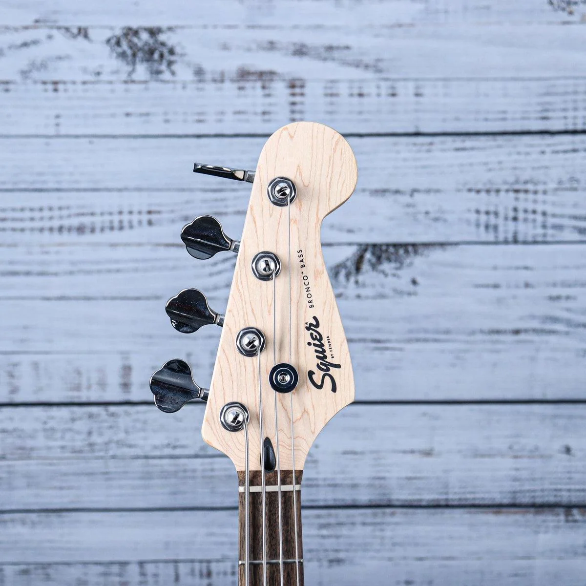 Squier Sonic Bronco Short-Scale Bass Guitar | Black, Indian Laurel Fretboard - Image 5