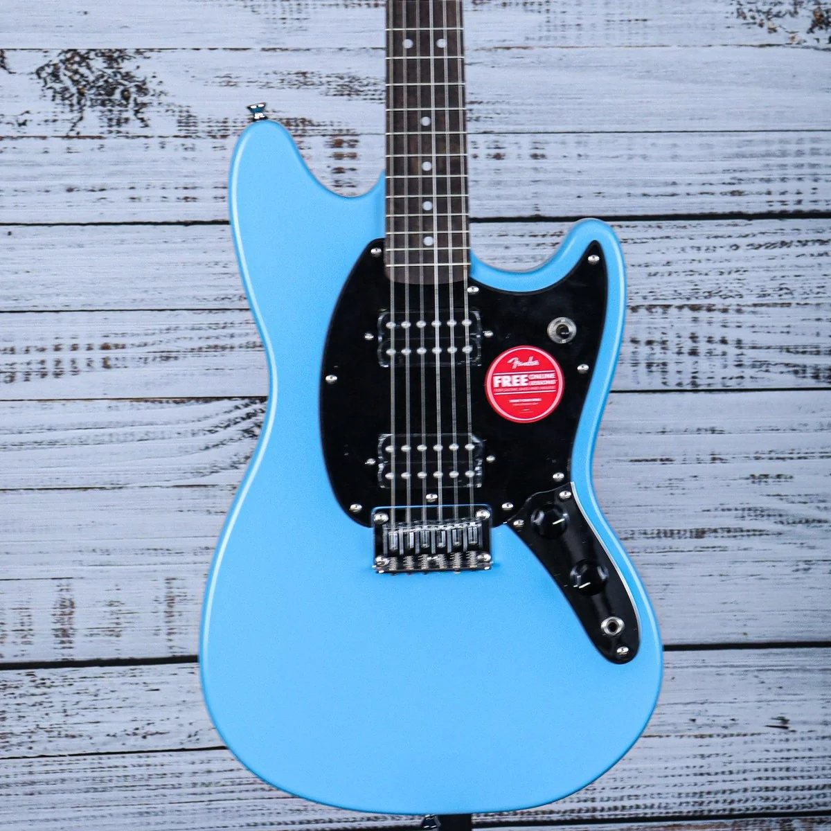Squier Sonic Mustang HH Guitar | California Blue