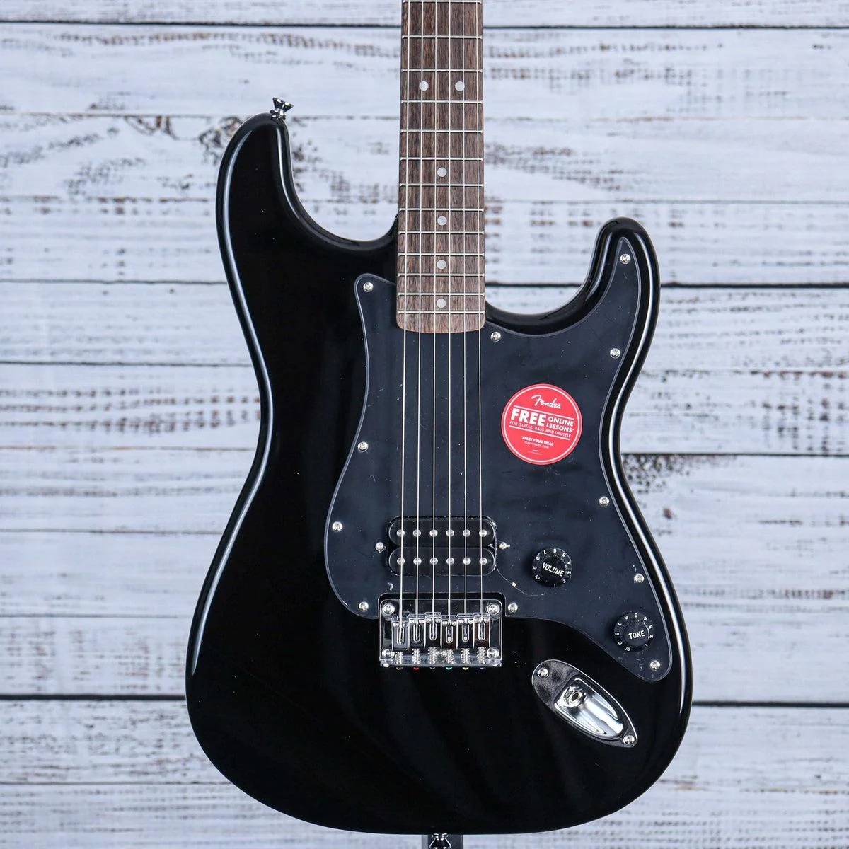 Squier Sonic Stratocaster HT H Electric Guitar w/Hardtail & Humbucker | Black (IN-STOCK)