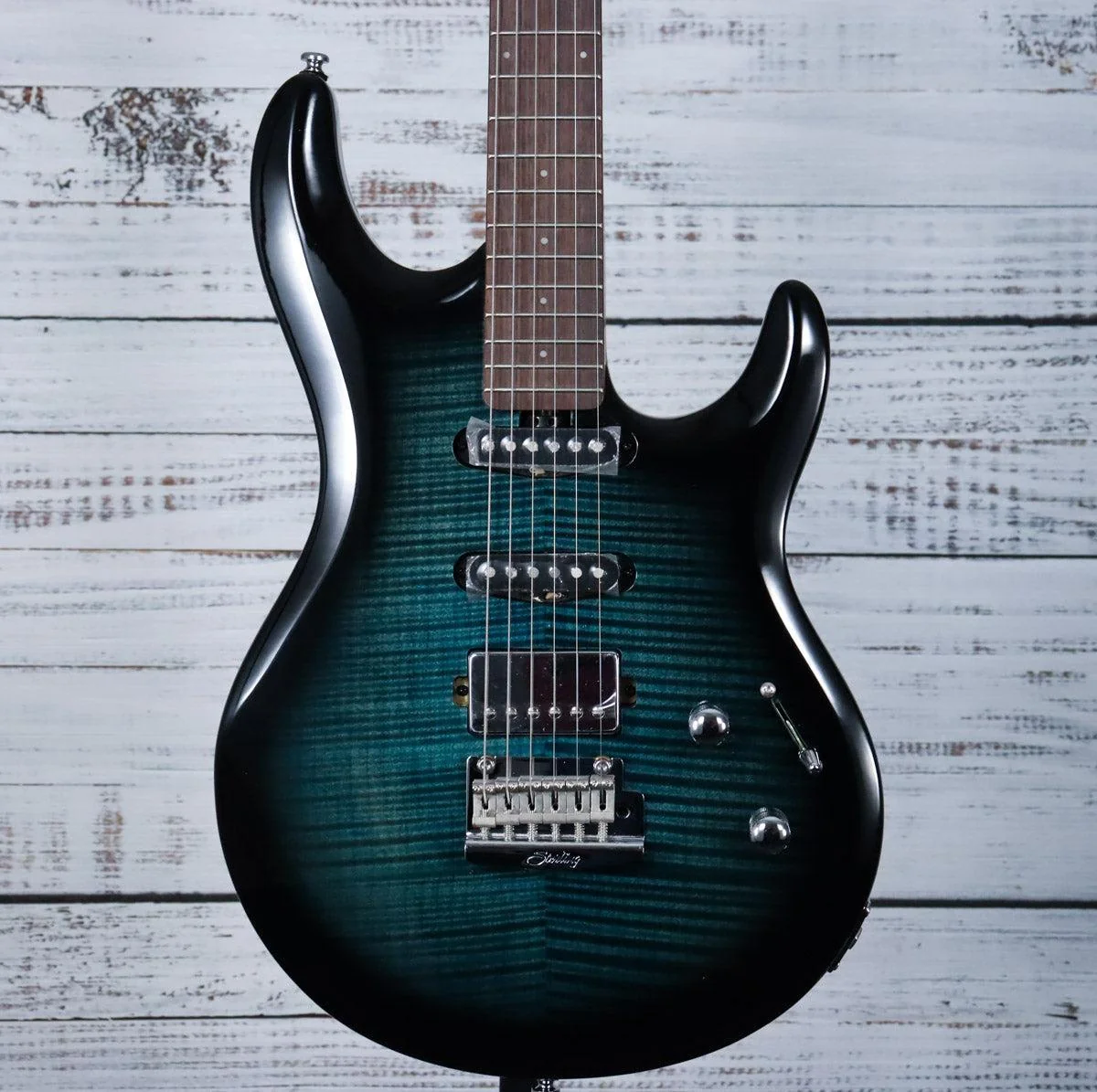 Sterling Luke HSS Electric Guitar | Yucatan Blue (IN STOCK)