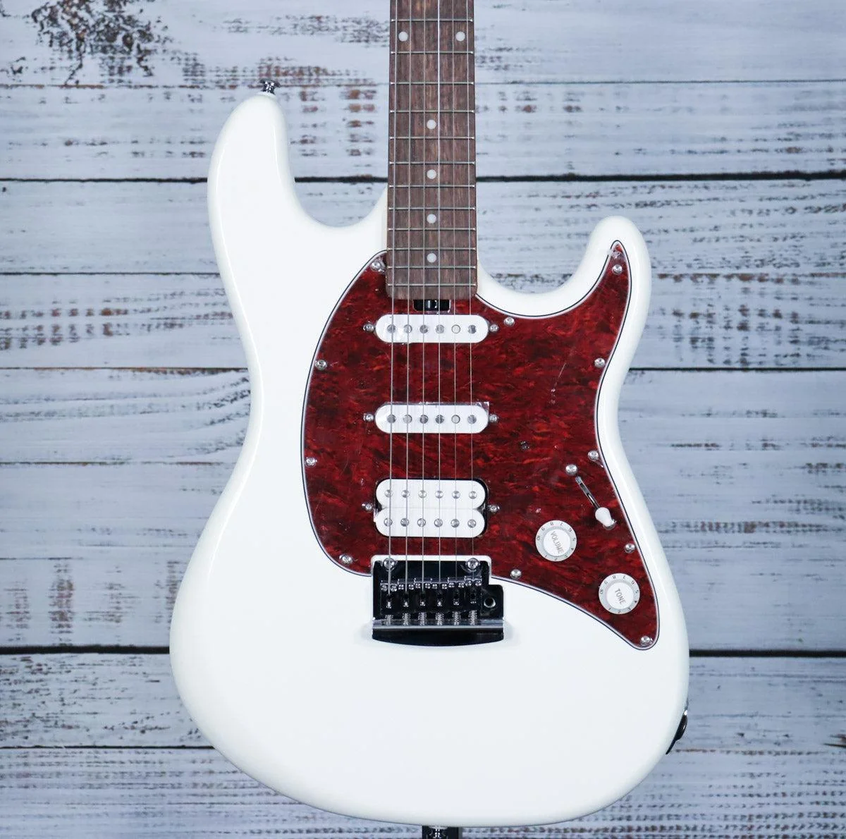 Sterling Sub Series Cutlass Classic CT30 Electric Guitar | Olympic White