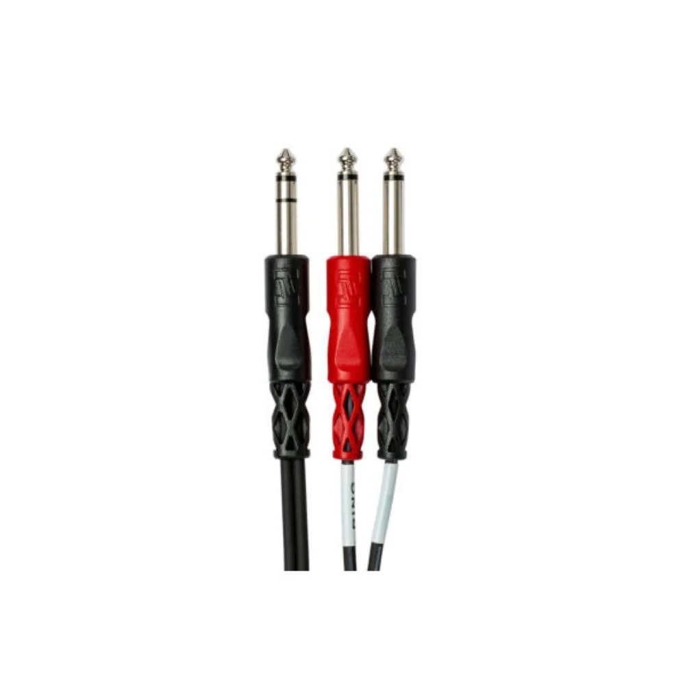Hosa Insert Cable 14" TRS To Dual 14" TS | STP-203 - Image 2