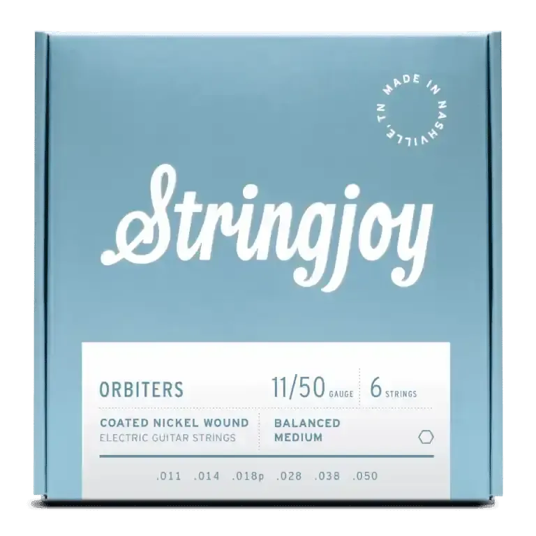 Stringjoy Orbiters Electric Guitar Strings | 11-50 (Balanced Medium)