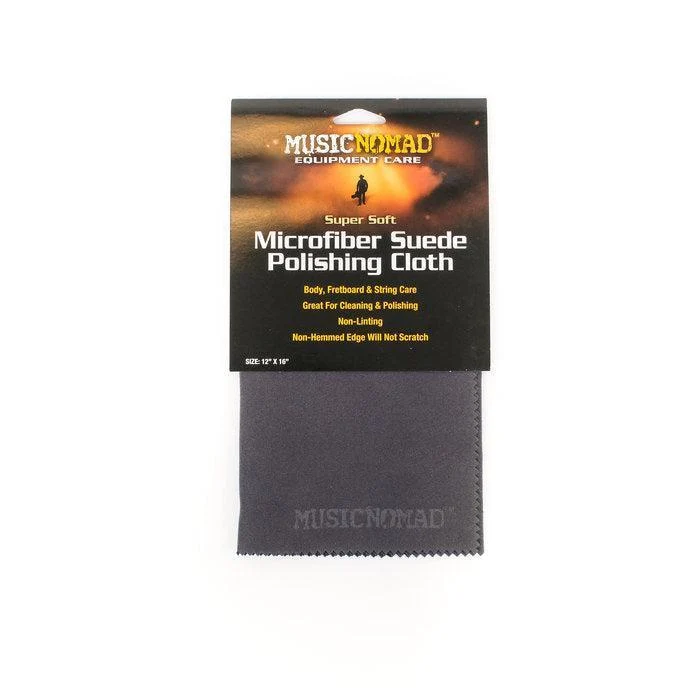 Music Nomad Polishing Cloth | Super Soft Edgeless Microfiber Suede - Image 3