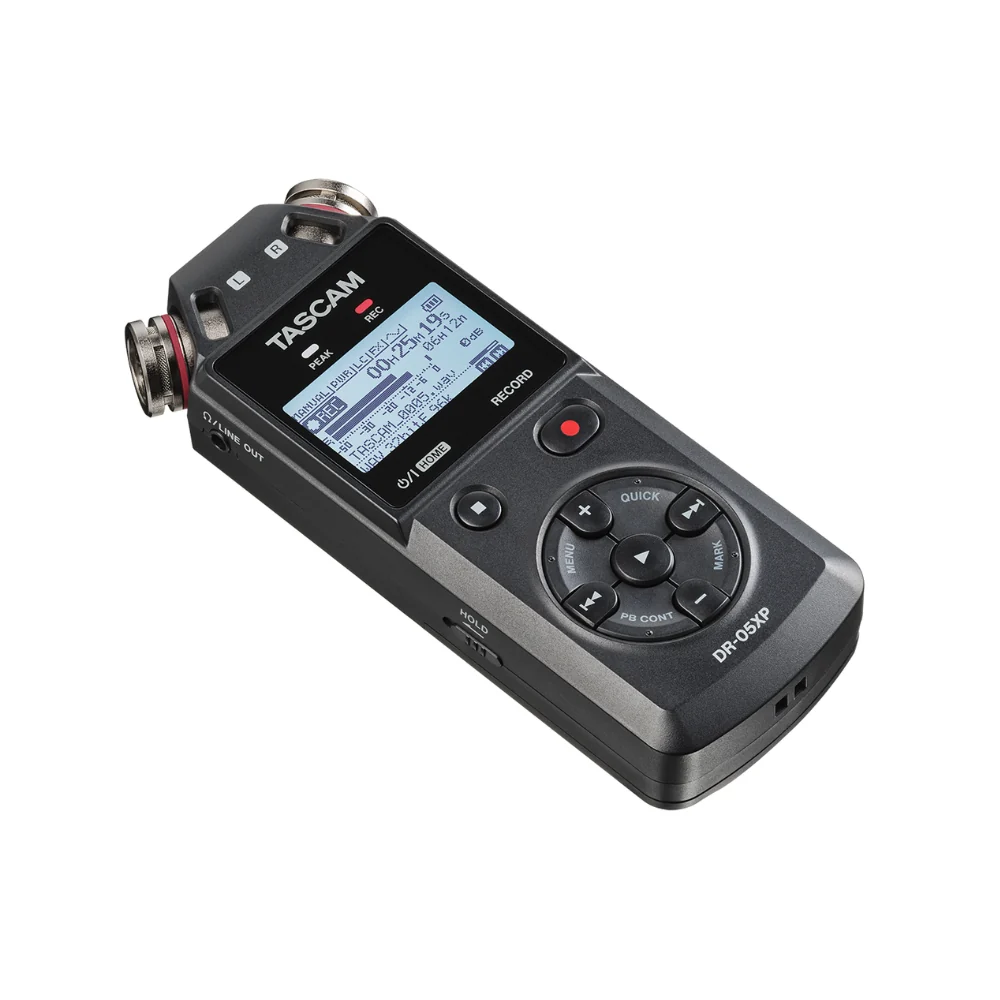 Tascam DR-05XP 2-Channel 32-Bit Float Portable Handheld Recorder w/USB-C Interface - Image 2