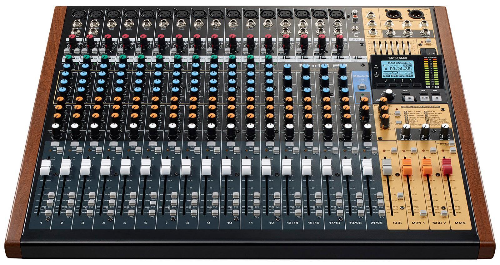 Tascam Model 24 Mixing Console w/Audio Interface - Image 2