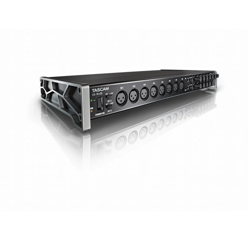 Tascam US-16x08 16-IN/8-OUT USB Audio/MIDI Interface