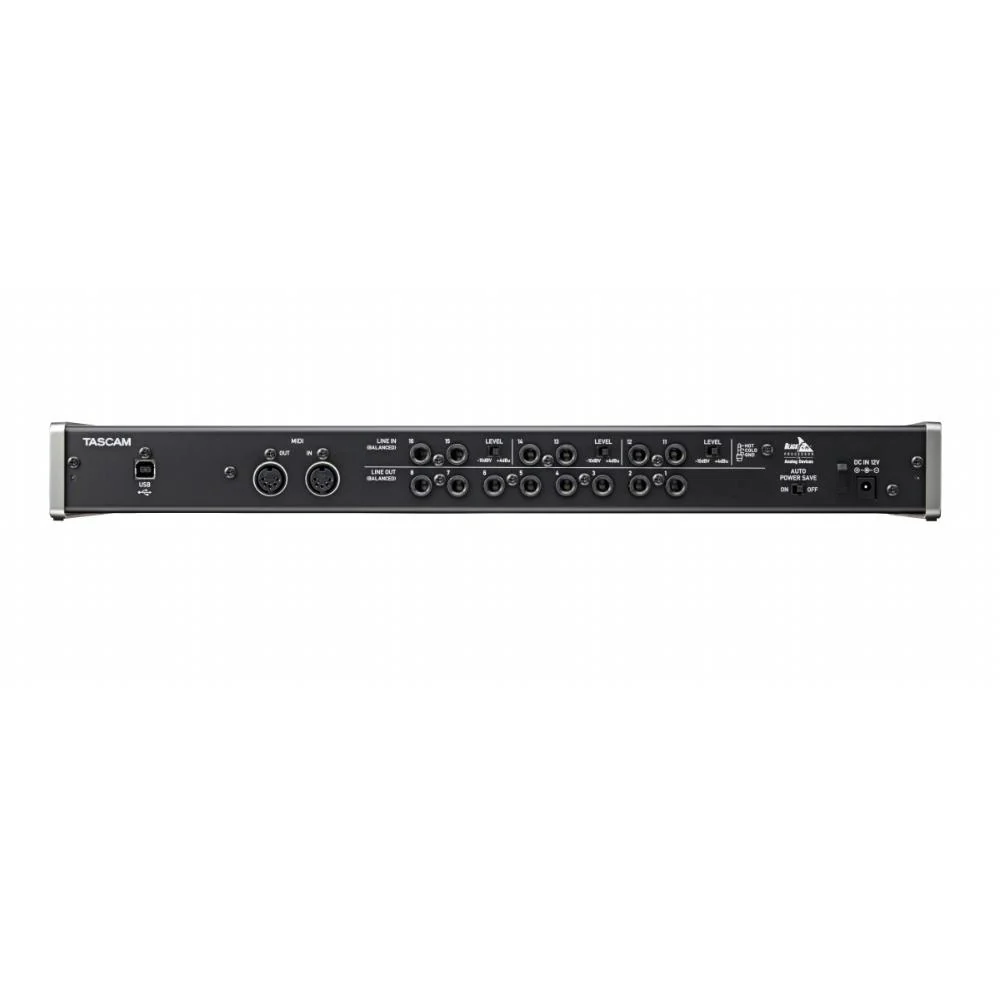 Tascam US-16x08 16-IN/8-OUT USB Audio/MIDI Interface - Image 3