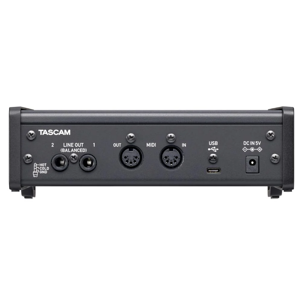 Tascam US-2X2HR 2-IN/2-OUT High Resolution USB Audio/MIDI Interface - Image 3