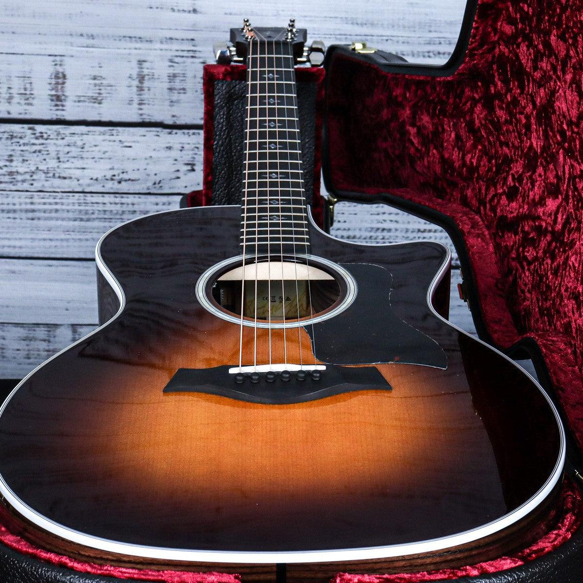Taylor 414ce-R Acoustic Electric Guitar | Sunburst - Image 7