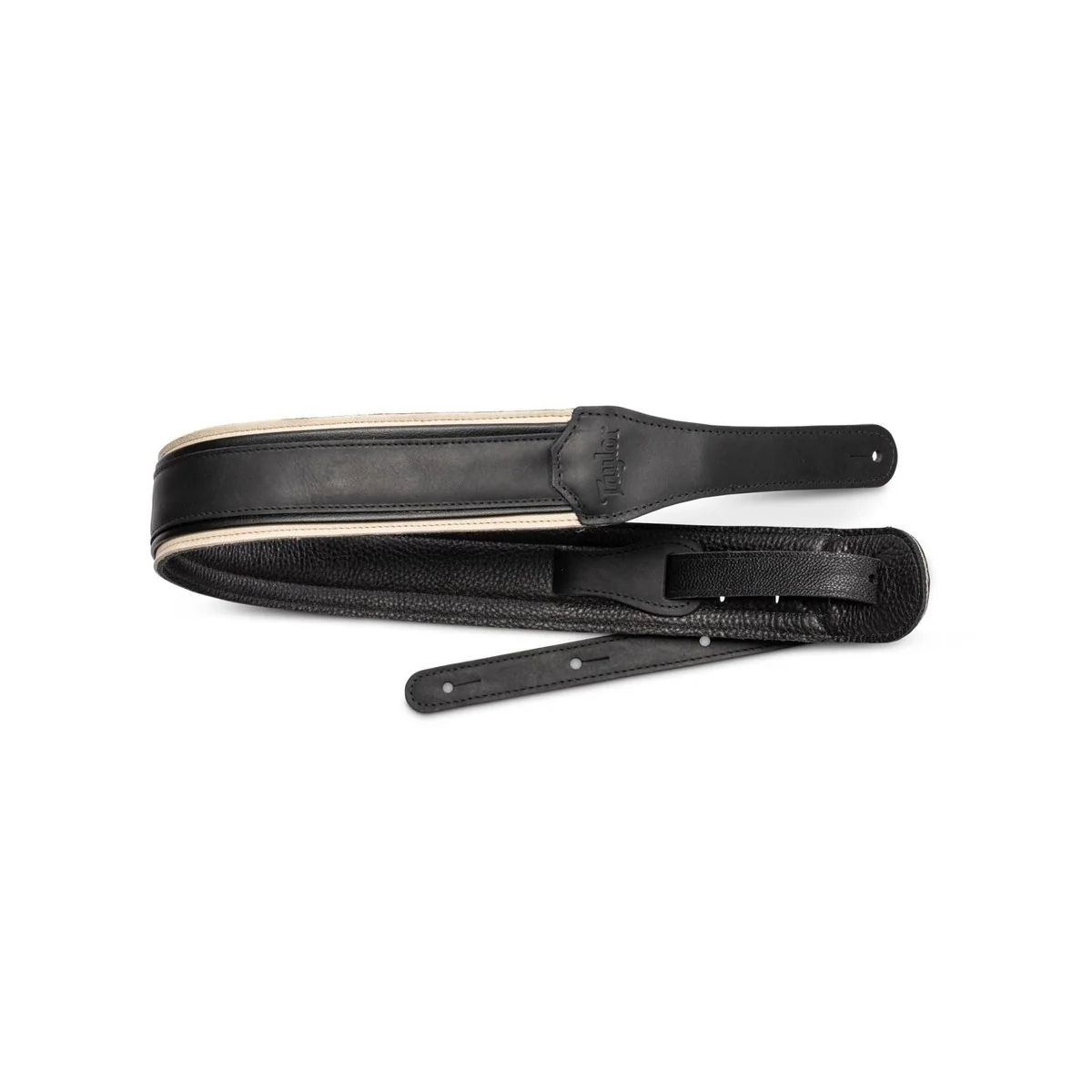 Taylor American Dream Leather Strap | Black/White