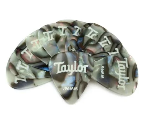 Taylor Celluloid 351 Pick | Abalone | 12-Pack| .96mm