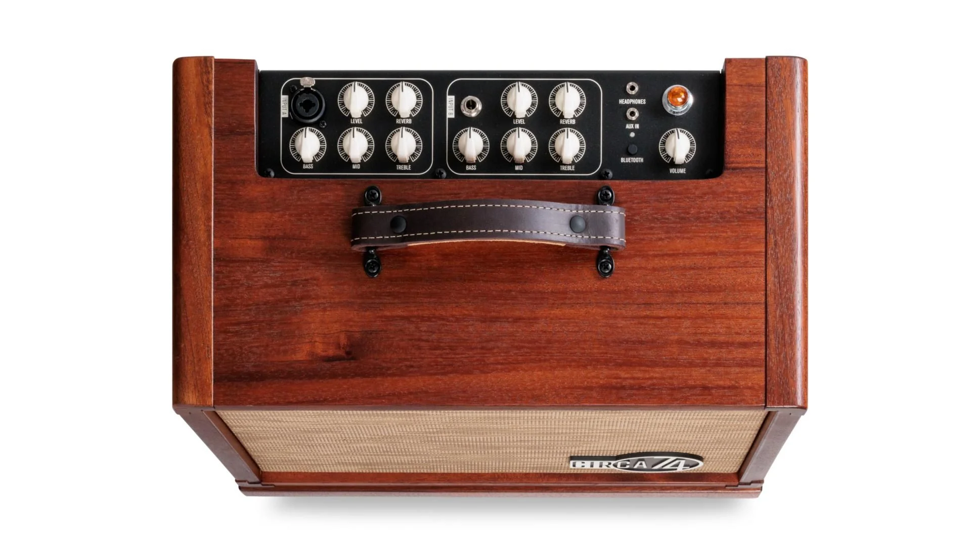Taylor Circa 74 Vocal and Acoustic Amplifier | Mahogany w/Stand - Image 4