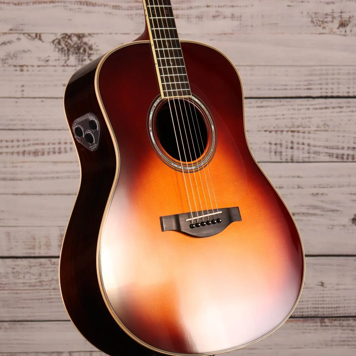 Yamaha LL-TA TransAcoustic Guitar | Brown Suburst - Image 3