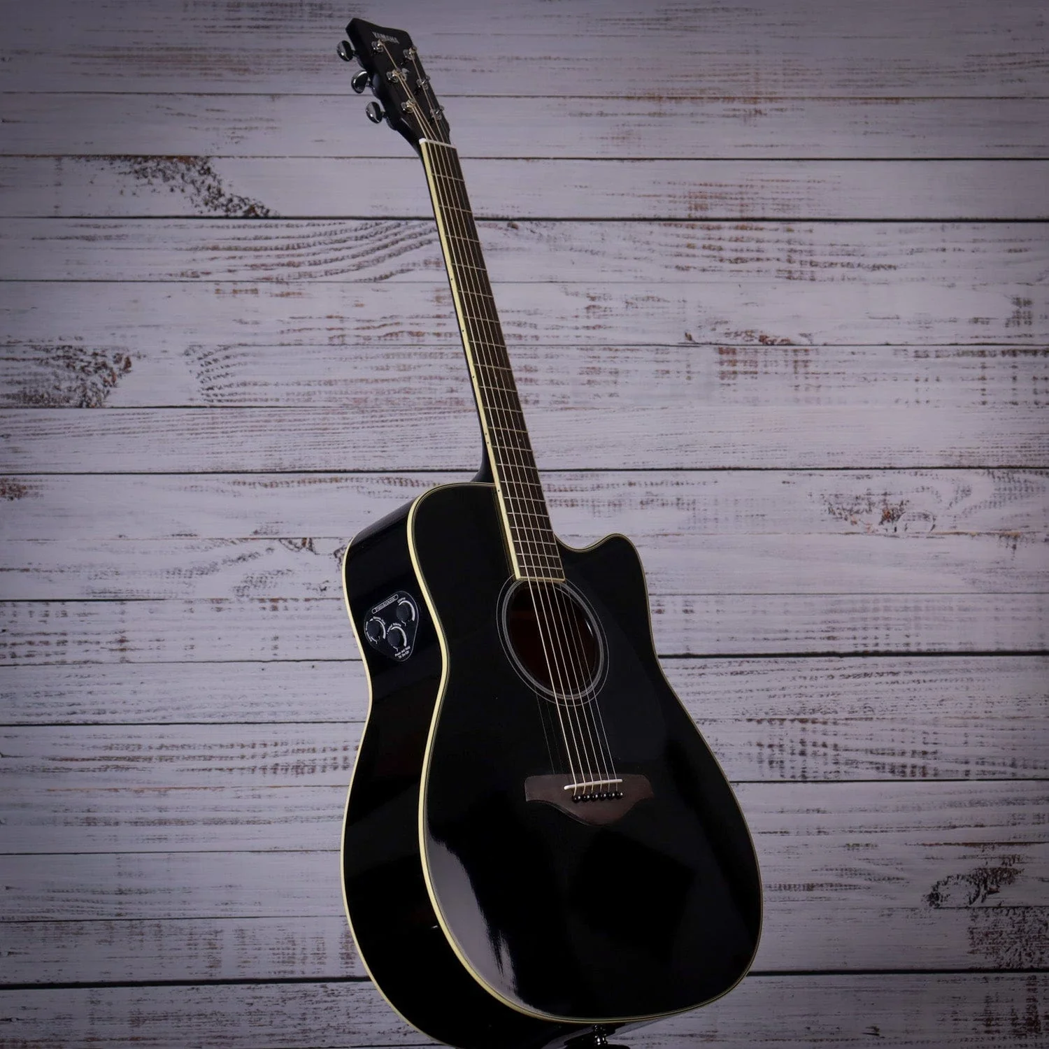 Yamaha TransAcoustic FGC-TA | Black - Image 6