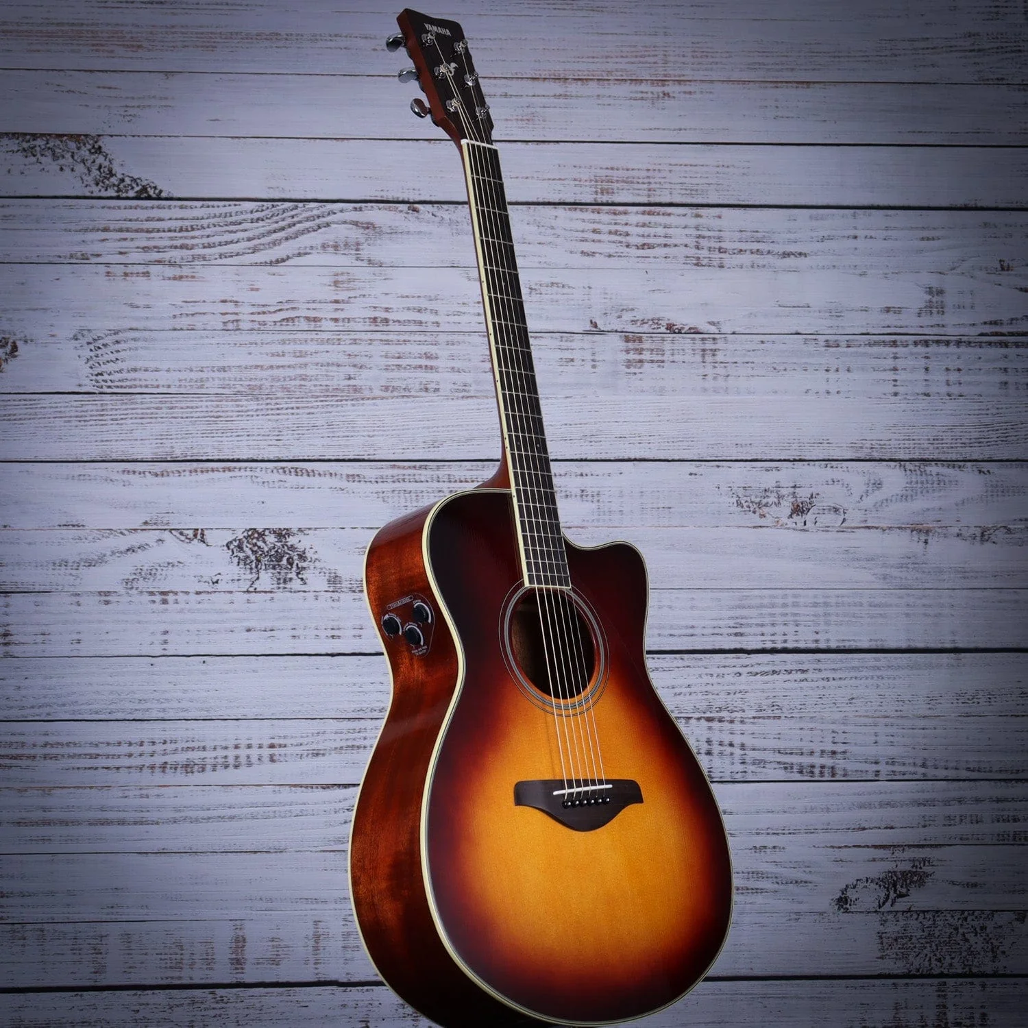 Yamaha TransAcoustic | FSC-TA | Brown Sunburst - Image 6