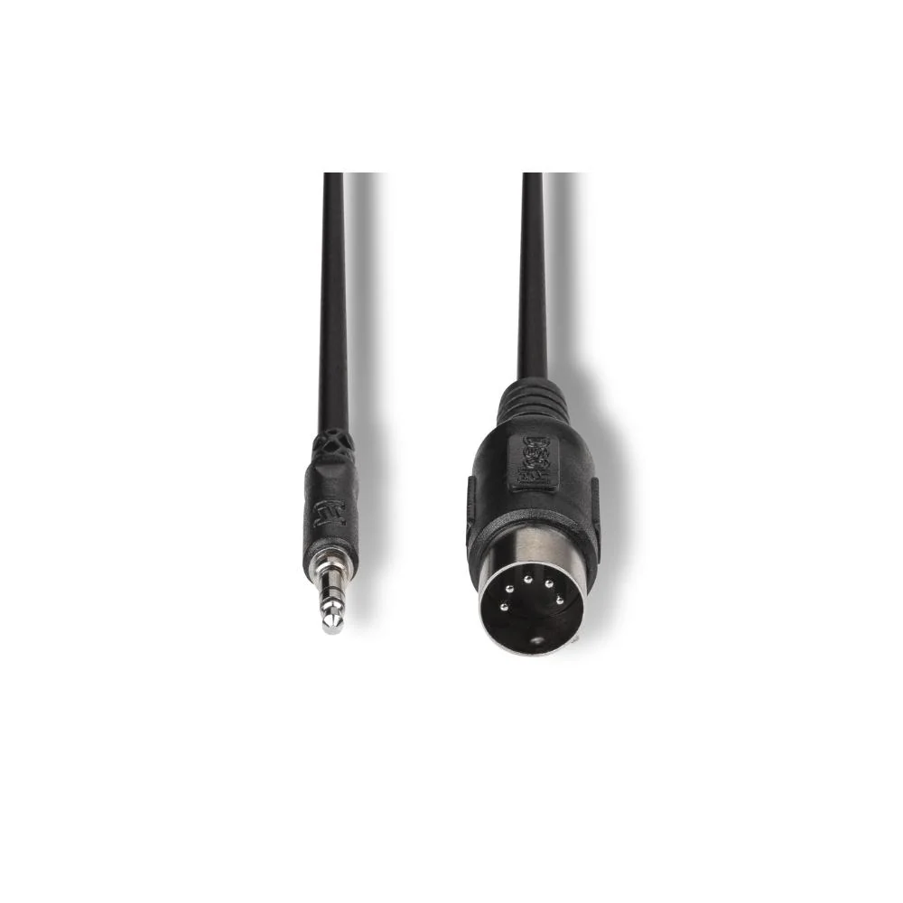Hosa TRMA-104.5 MIDI Adapter Cable | TRS MIDI Type-A to Traditional 5-Pin MIDI (4.5ft) - Image 2