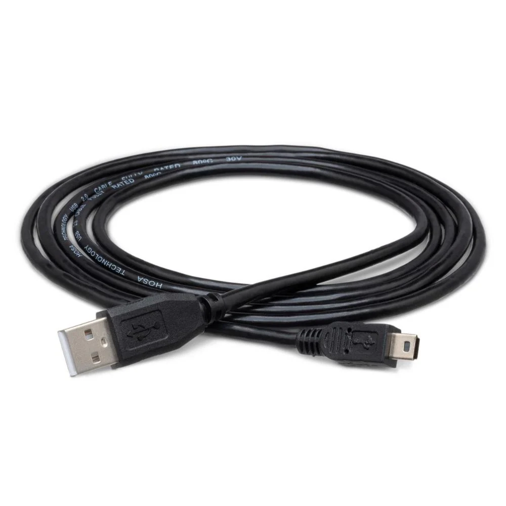Hosa High Speed USB Cable | Type A to Mini-B