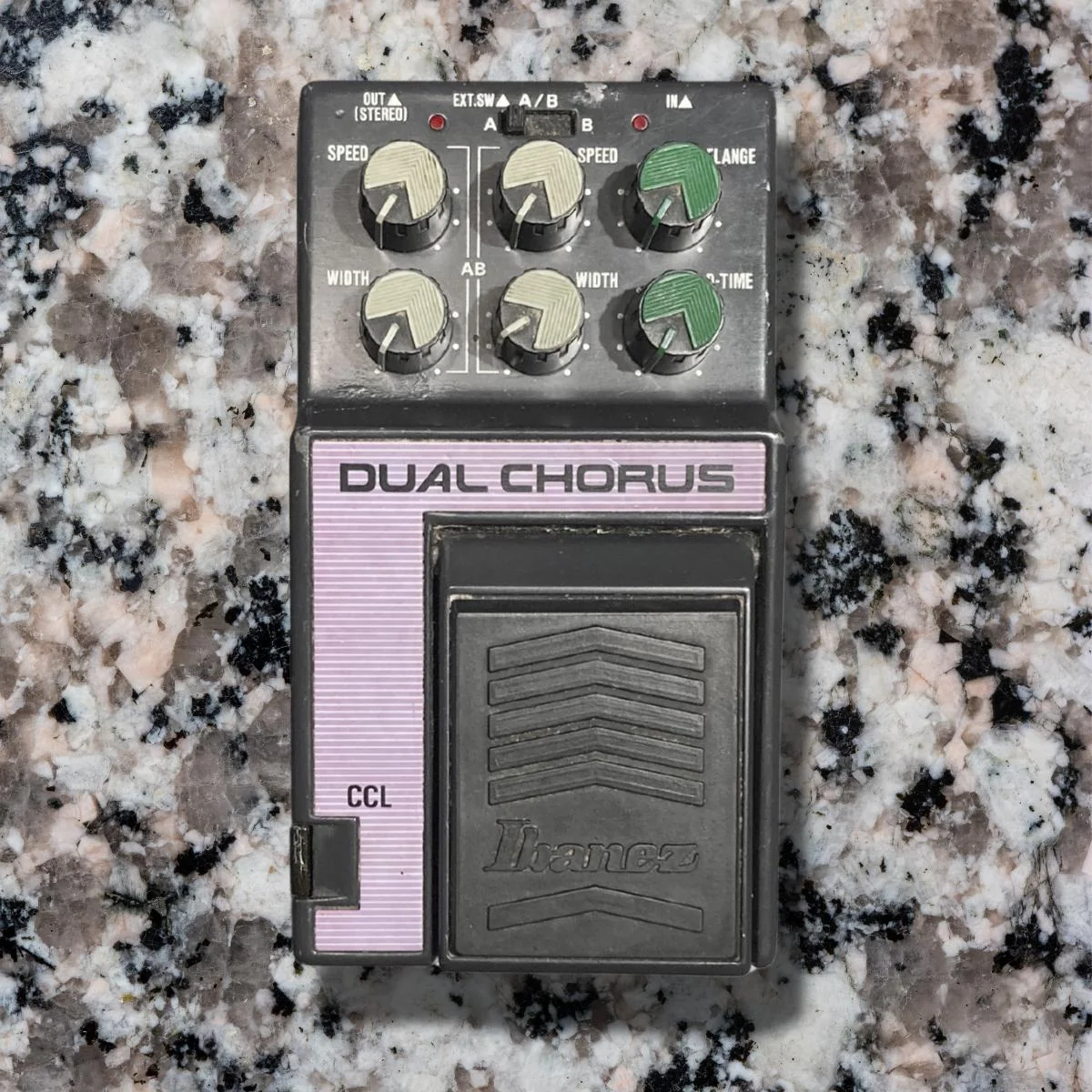 *USED* Ibanez 1980s CCL Dual Chorus Pedal | Purple