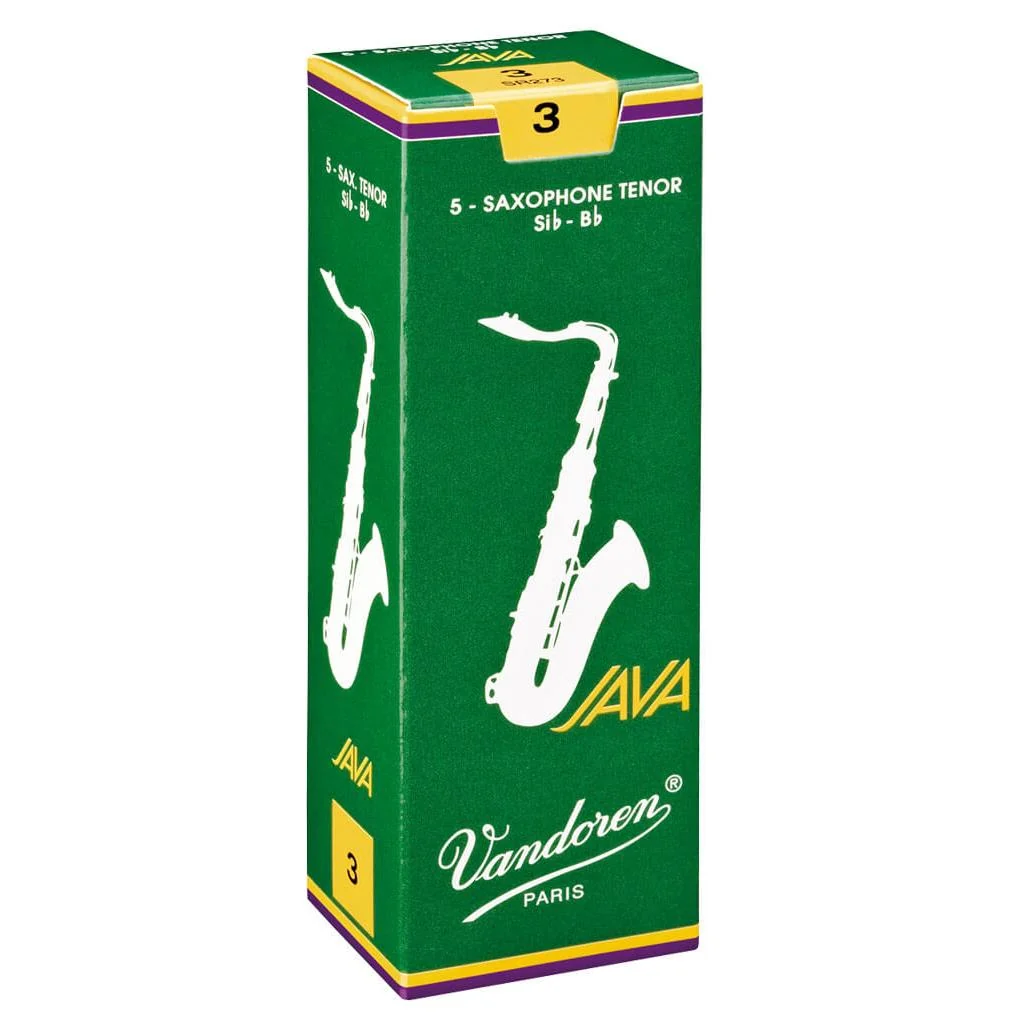 Vandoren Java Tenor Saxophone Reeds | Box of 5 | 2.5