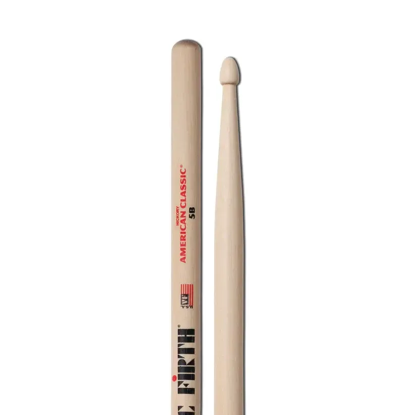 Vic Firth American Classic Series Wood Tip Drumsticks | 5B