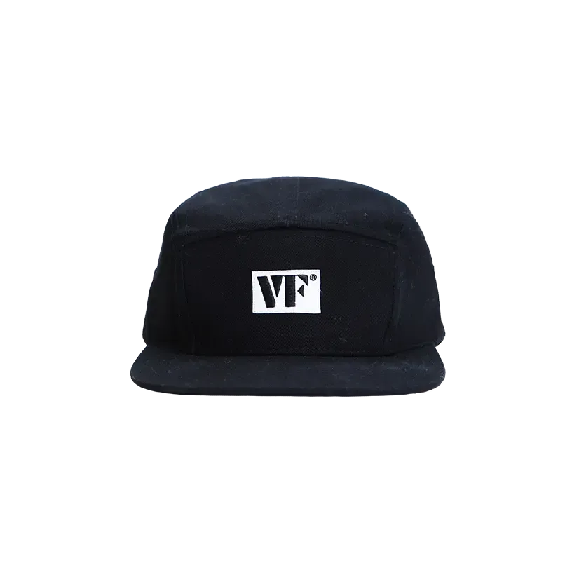 Vic Firth Black 5 Panel Camp Hat - Image 3