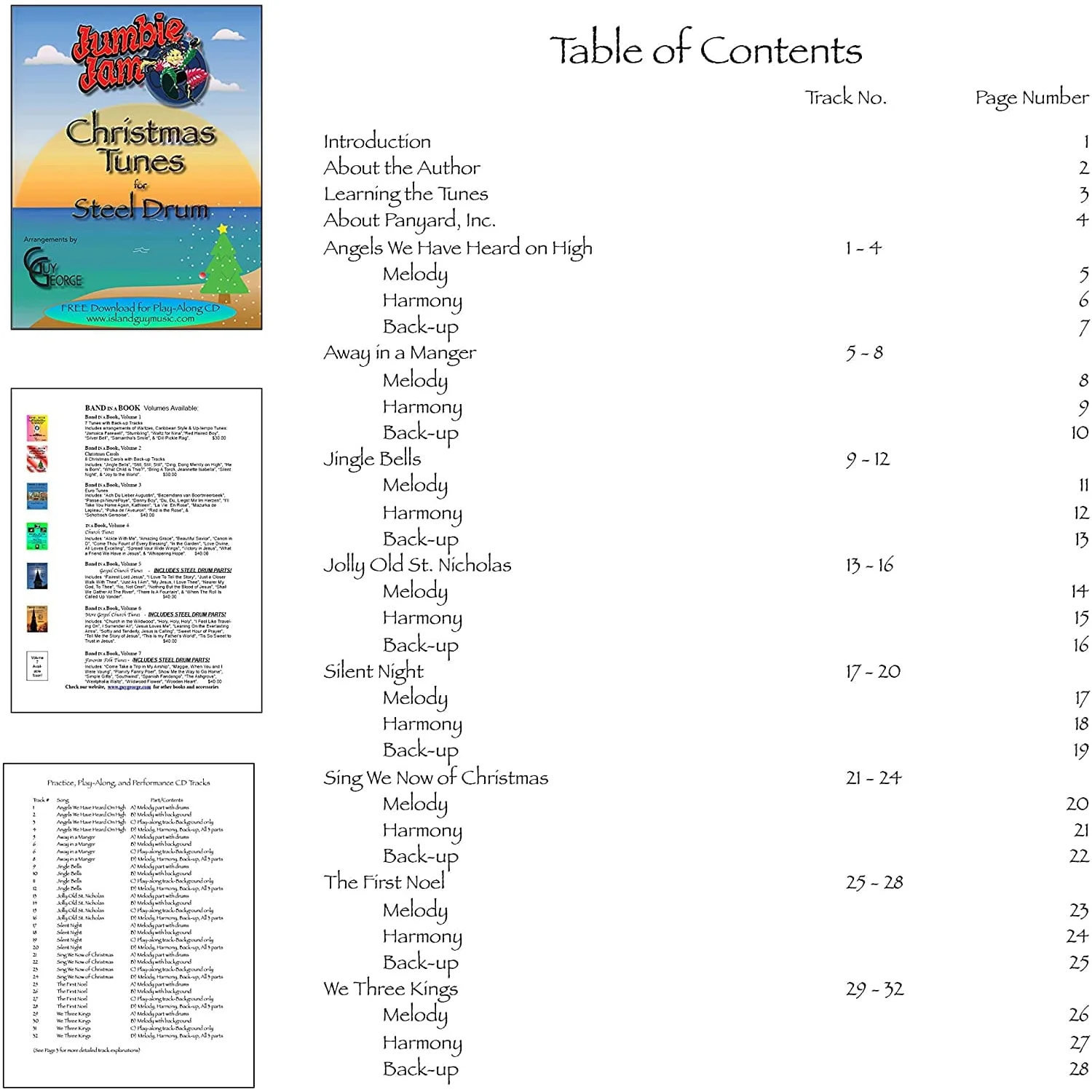 World Percussion Jumbie Jam Christmas Tunes for Steel Drum - Image 3