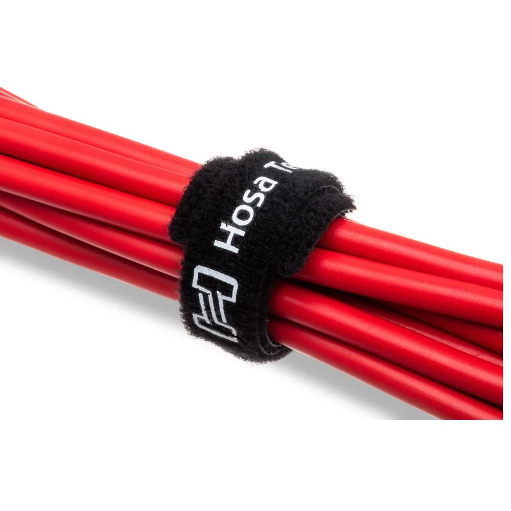 Hosa Hook & Loop Cable Ties for Pedalboard (50pk) | 0.5 x 8" - Image 2