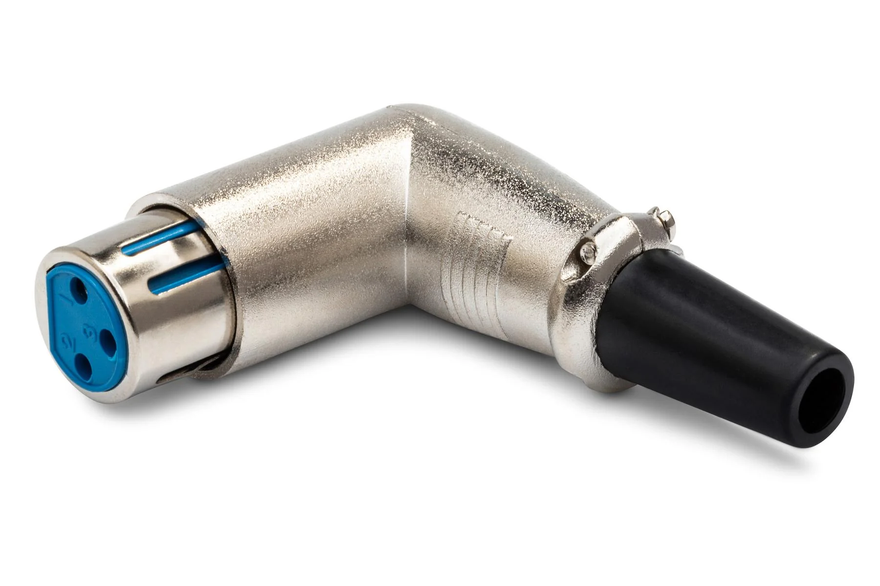 Hosa Mono XLR Audio Connector | Right-Angle XLR3F - Image 2