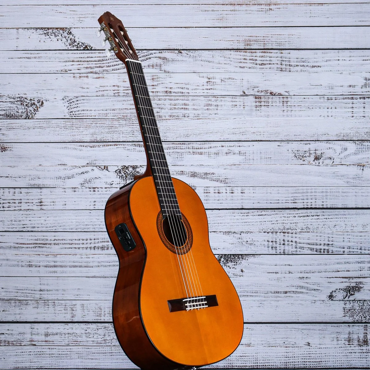 Yamaha CGX102 Classical Acoustic-Electric Guitar | Natural - Image 6